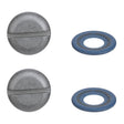 Quicksilver 8M0083059 - two screw-and-seal units