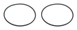 OEM Quicksilver MerCruiser Weber Carburetor Adapter Quad Ring – 806237 — pack of 2, exact product photo composite