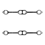Quicksilver 33395 Exhaust Manifold Gasket for MerCruiser GM Small-Block V8 — view showing two gaskets
