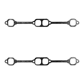 Quicksilver 33395 Exhaust Manifold Gasket for MerCruiser GM Small-Block V8 — view showing two gaskets