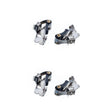 OEM Mercury / Quicksilver 34235T Marine Engine Ignition Breaker Point Set for General Motors V4 and V6 Engines — pack of 2 supplier units