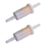 OEM Mercury / Quicksilver 879885Q Inline Fuel Filter for Mercury and Mariner Outboards — pack of 2 supplier units