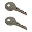 OEM Mercury Ignition Key 1A - 894911 — pack of 2 supplier units