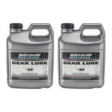 OEM Mercuryâ€¯/â€¯Quicksilver Highâ€‘Performance SAEâ€‘90 Gear Lube â€“ 2.5â€¯Gal â€“ 8M0222073 — pack of 2 supplier units