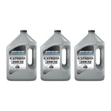 OEM Mercury / Quicksilver 25W-50 High Performance Synthetic Marine Engine Oil, 1 Gallon  8M0053664 — pack of 3 supplier units