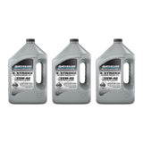 OEM Mercury / Quicksilver 25W-40 4-Stroke Synthetic Blend Marine Outboard And Sterndrive Engine Oil, 1 Gallon 8M0078623 — pack of 3 supplier units