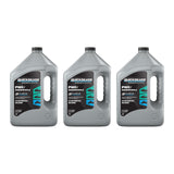 OEM Mercury / Quicksilver 8M0175743 2-Stroke PWC/Snowmobile Engine Oil, Premium Synthetic Blend, 1 Gallon — pack of 3 supplier units