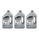 OEM Mercury / Quicksilver 8M0175781 Full Synthetic 10W-30 4-Stroke Marine Engine Oil, 1 Gallon 8M0175781 — pack of 3 supplier units