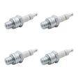 Quicksilver 896329827 Champion L76V Spark Plug for Force & Mercury SportJet — pack of 4
