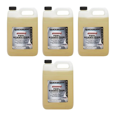 OEM Mercury / Quicksilver Fuel Stabilizer â€¢ 1 Gallon â€¢ 8M0058683 — pack of 4 supplier units