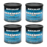 OEM Mercury / Quicksilver 8M0071836 Assembly Grease, 16 oz. Tub — pack of 4 supplier units