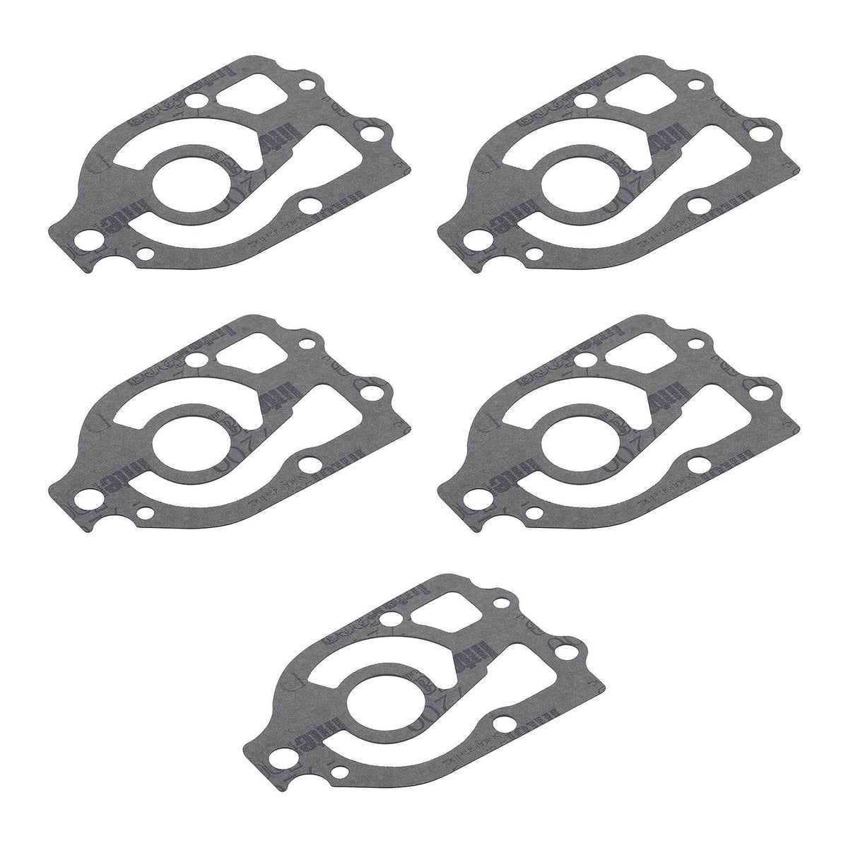 Five Quicksilver 8M0090319 water pump base gaskets for the pack-of-5 option