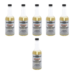 OEM Mercury / Quicksilver 8M0058682 Quickstor Fuel Treatment and Stabilizer, 32 Oz. — pack of 6 supplier units