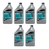 OEM Mercury / Quicksilver 8M0058907 Full Synthetic 2-Stroke PWC and Sport Boat Oil, 1 Qt. — pack of 6 supplier units