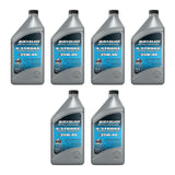 OEM Mercury / Quicksilver 25W-40 Marine Engine Oil, 1 Qt 8M0078619 — pack of 6 supplier units