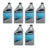 OEM Mercury / Quicksilver 10W-40 Marine Engine Oil, 1 Qt.  8M0148476 — pack of 6 supplier units