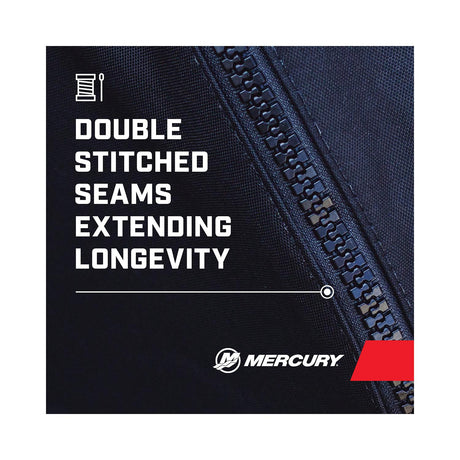 Mercury Marine Tow N Stow Outboard Cover 75-115hp FourStroke, Black