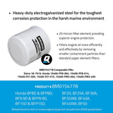 OEM Mercury / Quicksilver 8M0154778 Oil Filter for Various Marine Engines