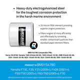 OEM Mercury / Quicksilver 8M0154780 Oil Filter for Various Marine Engines