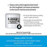 OEM Mercury / Quicksilver 8M0154782 Oil Filter for Various Marine Engines