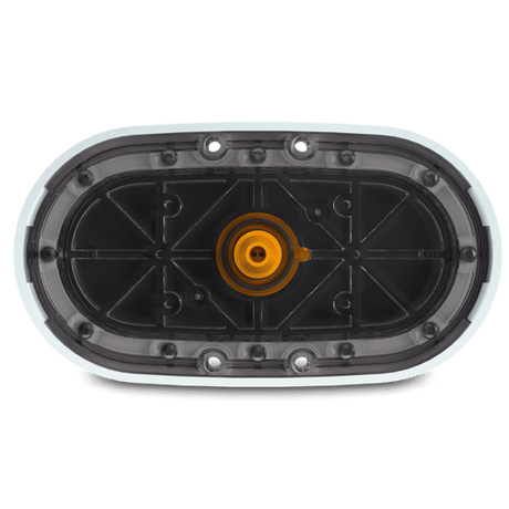 OceanLED X4 white housing rear view; select bezel option