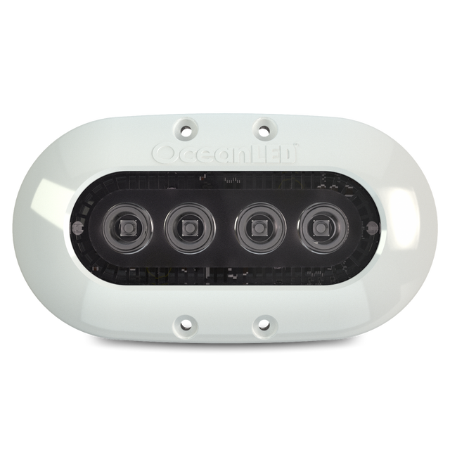 OceanLED X4 unlit light body; included isolation kit not shown