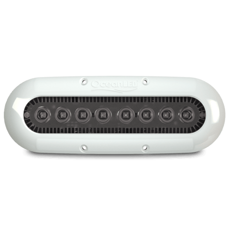 OceanLED X8 unlit product view; choose light color