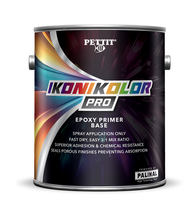 Pettit Ikonikolor Epoxy Primer — official manufacturer range image; see product title for size and color