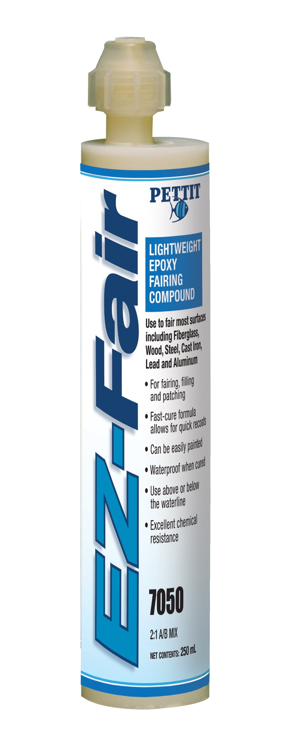 Pettit EZ-Fair 7050 — official manufacturer range image; see product title for size and color