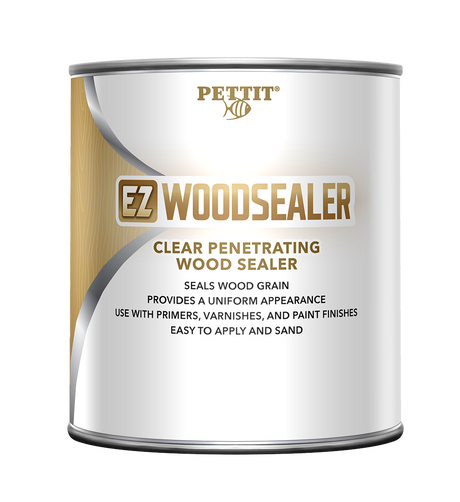 Pettit EZ-Wood Sealer 2018 — official manufacturer range image; see product title for size and color