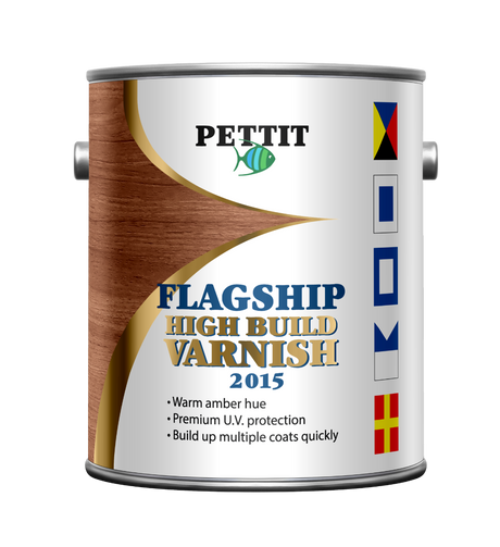 Pettit Flagship High Build Varnish 2015 — official manufacturer range image; see product title for size and color