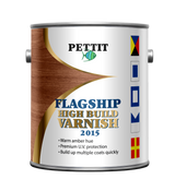 Pettit Flagship High Build Varnish 2015 — official manufacturer range image; see product title for size and color