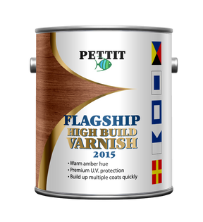 Pettit Flagship High Build Varnish 2015 — official manufacturer range image; see product title for size and color