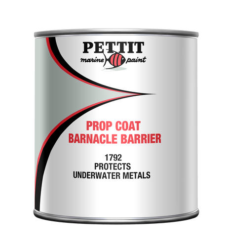 Pettit Prop Coat Barnacle Barrier — official manufacturer range image; see product title for size and color