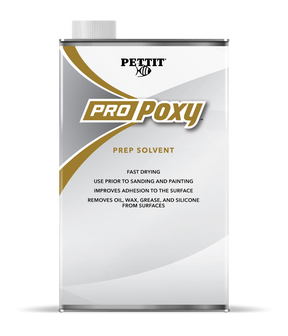 Pettit ProPoxy Prep Solvent — official manufacturer range image; see product title for size and color