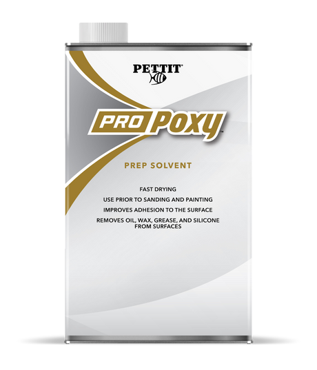 Pettit ProPoxy Prep Solvent — official manufacturer range image; see product title for size and color