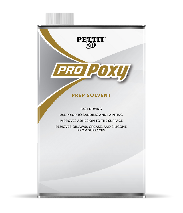 Pettit ProPoxy Prep Solvent — official manufacturer range image; see product title for size and color