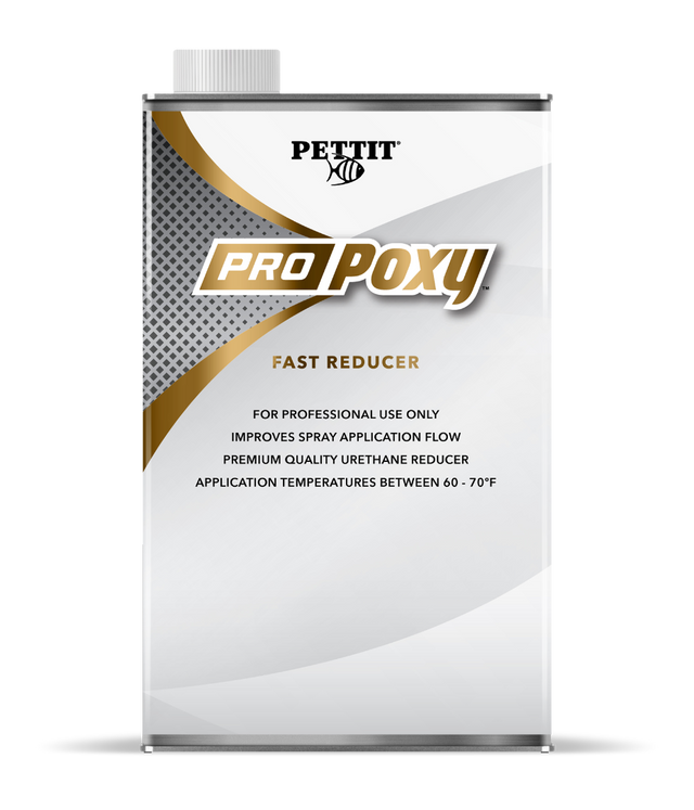 Pettit ProPoxy Reducer — official manufacturer range image; see product title for size and color