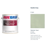Awlgrip Awlcraft 2000 Seattle Gray F1343, selected Quart, KF1343Q: original manufacturer chip with representative gallon can