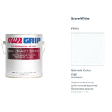Awlgrip Awlcraft 2000 Snow White F8063, selected Gallon, F8063: original manufacturer chip with representative gallon can