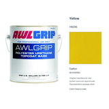 Awlgrip Yellow H9256, Gallon, 98-KH9256G: representative original can with exact manufacturer color card sample