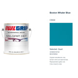 Awlgrip HDT Boston Whaler Blue C5024, selected Quart, OC5024/1QTUS: original manufacturer chip with representative gallon can