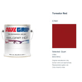 Awlgrip HDT Toreador Red C7001, selected Quart, C7001: original manufacturer chip with representative gallon can