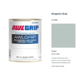 Awlgrip Kingston Gray G1359, Quart, 98-KG1359Q: representative original can with exact manufacturer color card sample