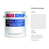 Awlgrip Off-White Revisited G8009, Gallon, 98-KG8009G: representative original can with exact manufacturer color card sample