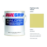 Awlgrip Fighting Lady Yellow G9093, Gallon, 98-KG9093G: representative original can with exact manufacturer color card sample
