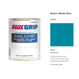 Awlgrip Boston Whaler Blue H5462, Quart, 98-KH5462Q: representative original can with exact manufacturer color card sample