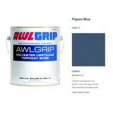 Awlgrip Pigeon Blue H5511, Gallon, 98-KH5511G: representative original can with exact manufacturer color card sample