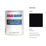 Awlgrip Dark Blue H5524, Quart, 98-KH5524Q: representative original can with exact manufacturer color card sample