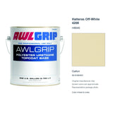 Awlgrip Hatteras Off-White 4208 H8646, Gallon, 98-KH8646G: representative original can with exact manufacturer color card sample